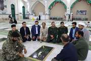 آیین ملی و سراسری «مهمانی لاله‌ها» در گلزار شهدای بندرعباس برگزار شد