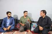 مدیرکل بنیاد شهید هرمزگان با خانواده شهید محمد مویدی و شهیده سوگند دردمند دیدار کرد